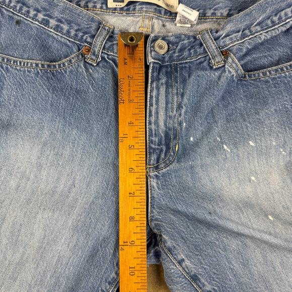 GAP Low Rise Flare Vintage Jeans Women’s Size 6 Paint Splatter Y2K Denim - Picture 10 of 12